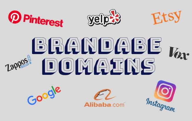 Brandable domain names