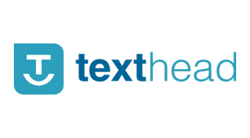 TextHead logo concept