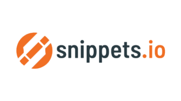 snippets.io is for sale