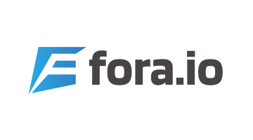 fora.io is for sale