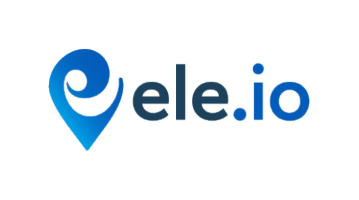 ele.io is for sale