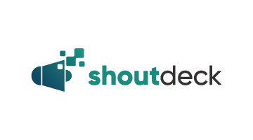 shoutdeck.com is for sale
