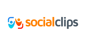 Logo for socialclips.com