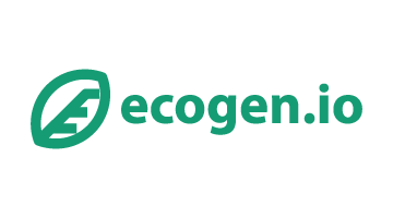 ecogen.io is for sale