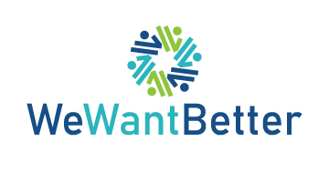 Logo for wewantbetter.com