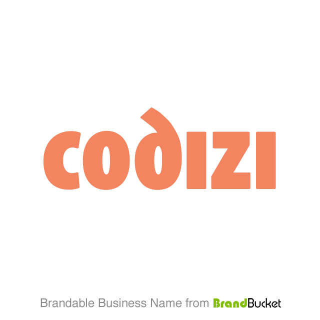 Codizi is for sale on BrandBucket