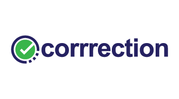 corrrection.com is for sale