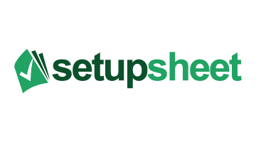 setupsheet.com